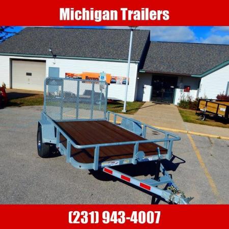 New 2023 Silver Mountain Trailers 6 x 10 Low Side Aluminum Utility Trailer 3K Utility Trailer