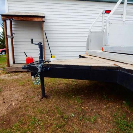 Used 1986 Homemade 20' FLATBED TRAILER Truck Bed