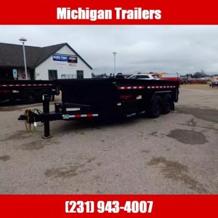New 2025 Midsota 82 x 14 Versa Dump 17.6K BP Scissor Dump Trailer