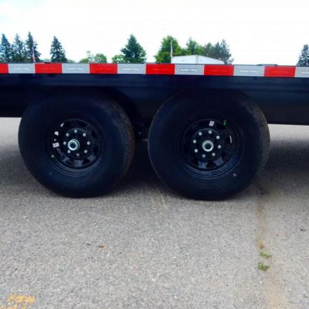 New 2025 Sure-Trac 8.5 x 20+4 Standard Duty Beavertail Deckover Trailer, 15K Deckover Trailer