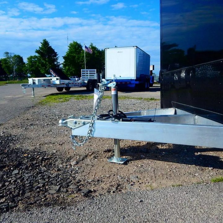 New 2025 Impact Trailers 8.5 x 22 Shockwave Flat Top Bullnose Aluminum Race 10K Car Hauler