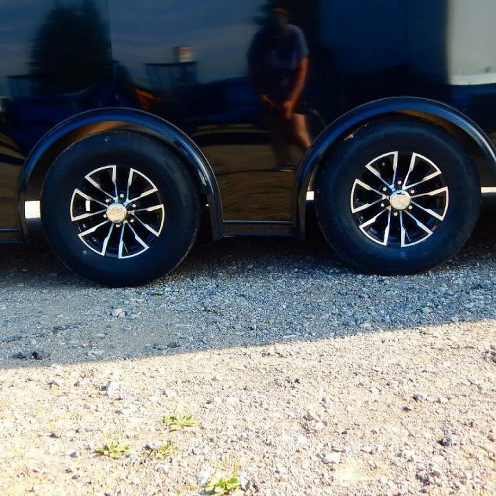 New 2025 Impact Trailers 8.5 x 22 Shockwave Flat Top Bullnose Aluminum Race 10K Car Hauler
