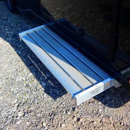 New 2025 Impact Trailers 8.5 x 22 Shockwave Flat Top Bullnose Aluminum Race 10K Car Hauler