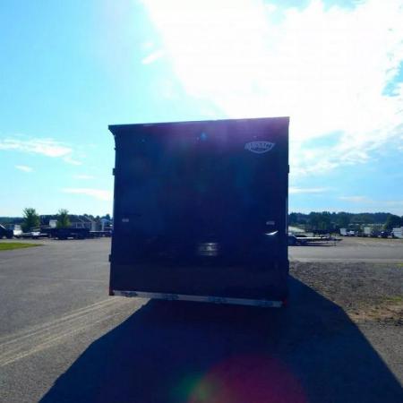 New 2025 Impact Trailers 8.5 x 22 Shockwave Flat Top Bullnose Aluminum Race 10K Car Hauler