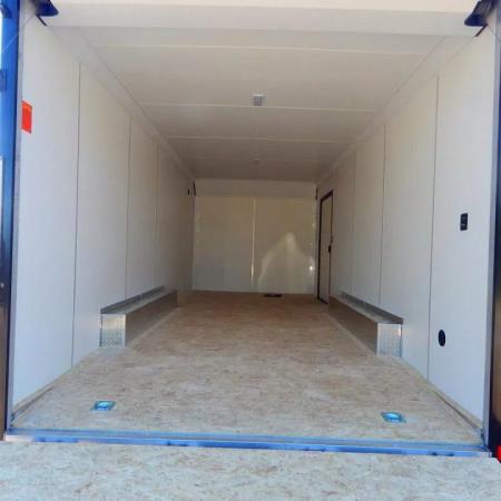 New 2025 Impact Trailers 8.5 x 22 Shockwave Flat Top Bullnose Aluminum Race 10K Car Hauler