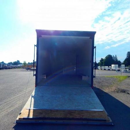 New 2025 Impact Trailers 8.5 x 22 Shockwave Flat Top Bullnose Aluminum Race 10K Car Hauler