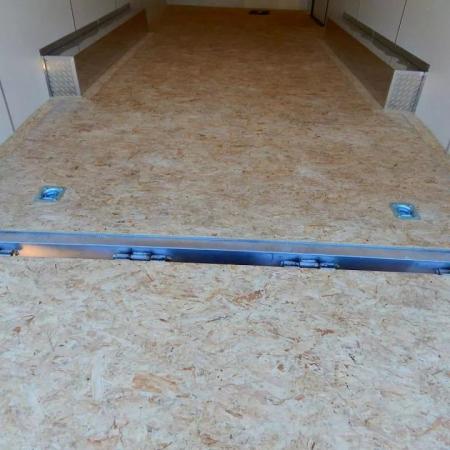 New 2025 Impact Trailers 8.5 x 22 Shockwave Flat Top Bullnose Aluminum Race 10K Car Hauler
