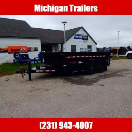 New 2026 Midsota 82 x 14 Versa Dump 15.4K BP Scissor Dump Trailer