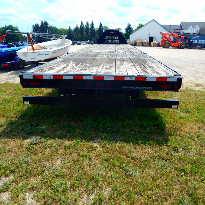 Used 2015 Sure-Trac 8.5X35 22.5K GN DECKOVER Deckover Trailer
