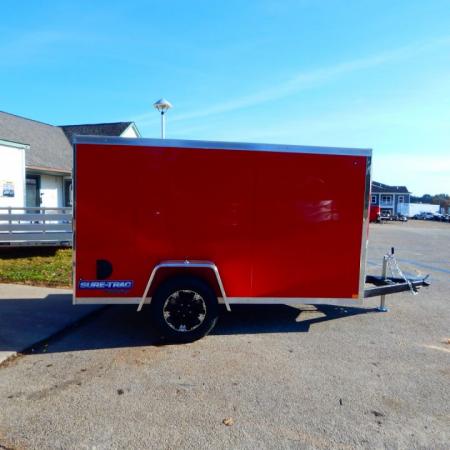 New 2026 Sure-Trac 5 x 10 Pro Series Enclosed Wedge Cargo Trailer, 3K Cargo / Enclosed Trailer
