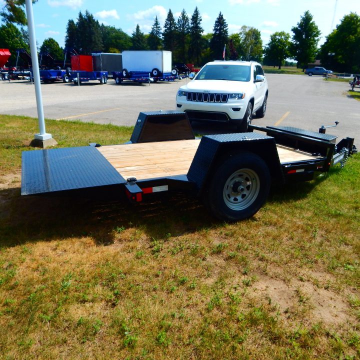 New 2026 Sure-Trac 5X10 6K SINGLE AXLE TILT Equipment Trailer