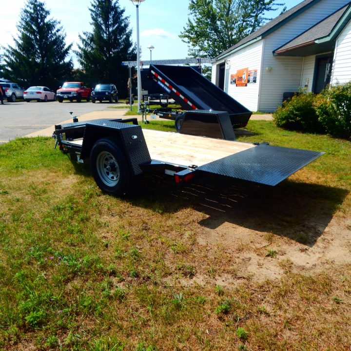 New 2026 Sure-Trac 5X10 6K SINGLE AXLE TILT Equipment Trailer