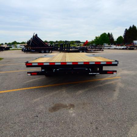 New 2026 Sure-Trac 8.5 x 20 (17+3) Low Profile Deckover 10K Deckover Trailer