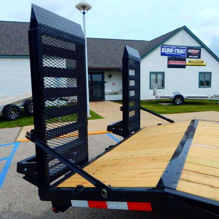 New 2026 Sure-Trac 8.5 x 20 (17+3) Low Profile Deckover 10K Deckover Trailer