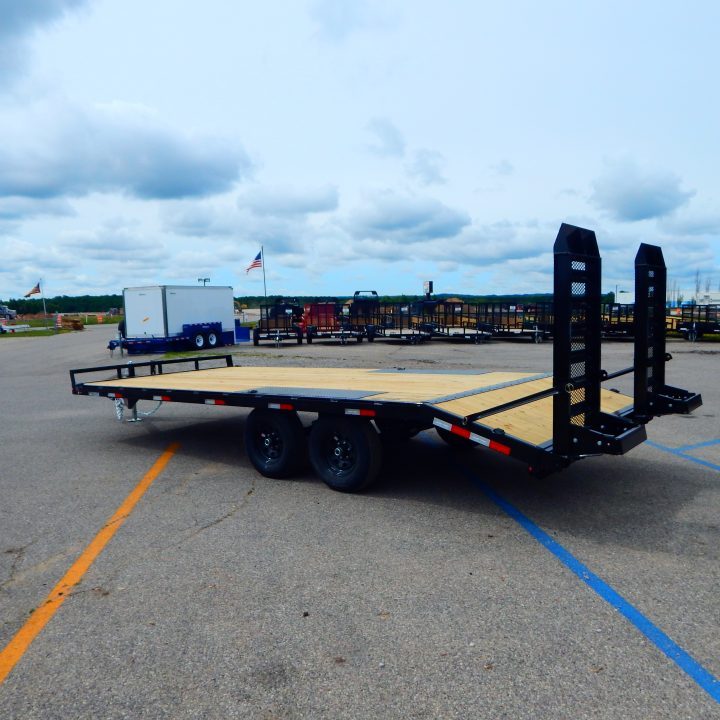 New 2026 Sure-Trac 8.5 x 20 (17+3) Low Profile Deckover 10K Deckover Trailer