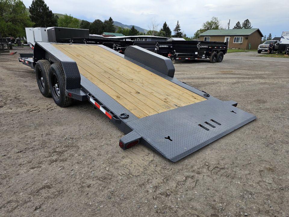 New 2027 Iron Bull 83"x22' 14k Tilt Deck Trailer