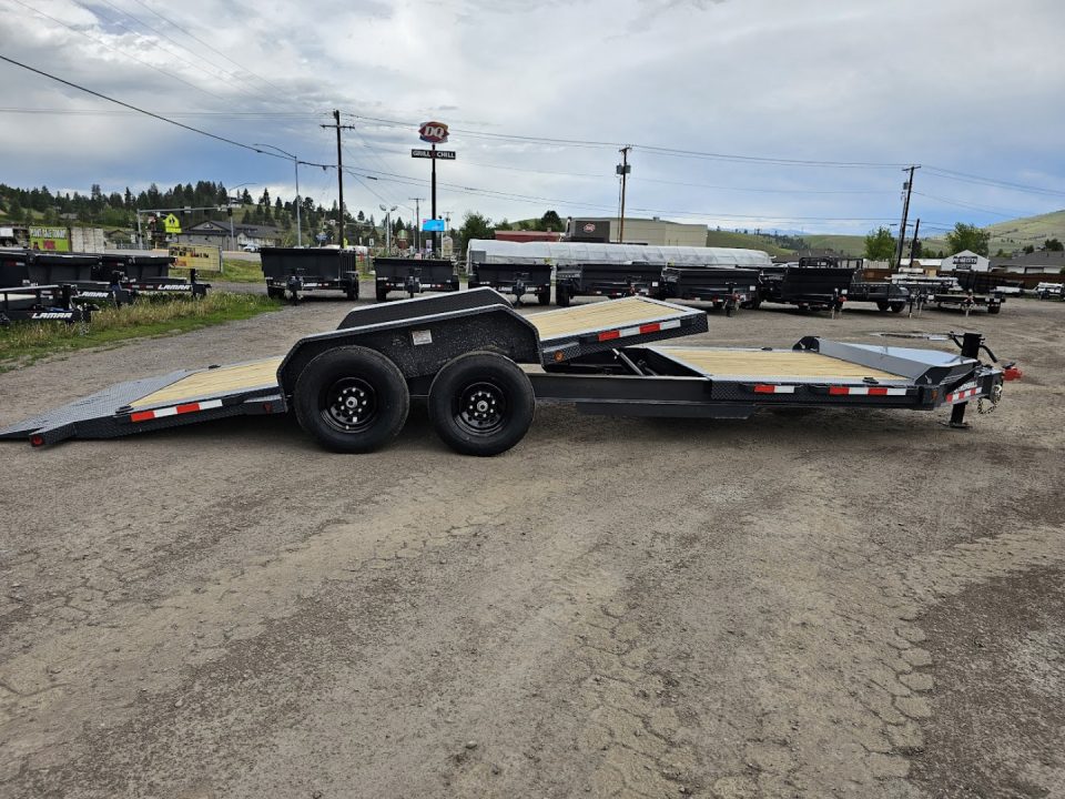 New 2027 Iron Bull 83"x22' 14k Tilt Deck Trailer