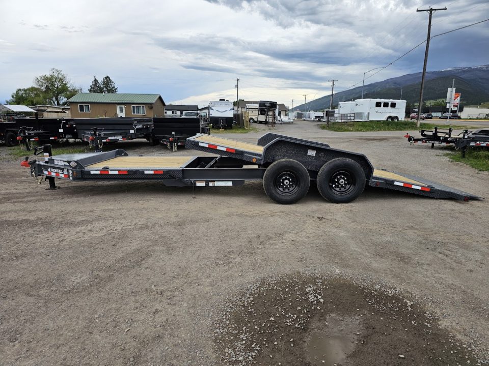 New 2027 Iron Bull 83"x22' 14k Tilt Deck Trailer