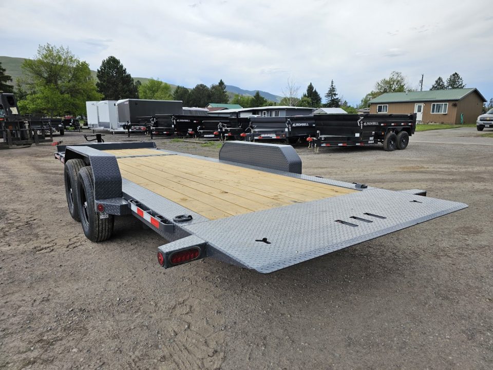 New 2027 Iron Bull 83"x22' 14k Tilt Deck Trailer