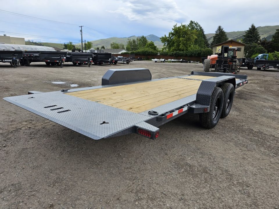 New 2027 Iron Bull 83"x22' 14k Tilt Deck Trailer