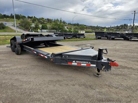 New 2027 Iron Bull 83 x22' 14k Tilt Deck Trailer