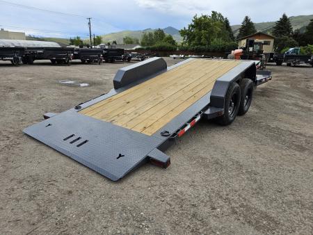 New 2027 Iron Bull 83"x22' 14k Tilt Deck Trailer