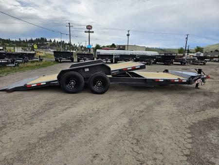New 2027 Iron Bull 83"x22' 14k Tilt Deck Trailer