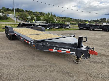 New 2027 Iron Bull 83"x22' 14k Tilt Deck Trailer