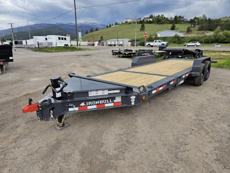 New 2027 Iron Bull 83"x22' 14k Tilt Deck Trailer