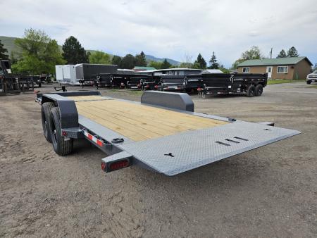 New 2027 Iron Bull 83"x22' 14k Tilt Deck Trailer