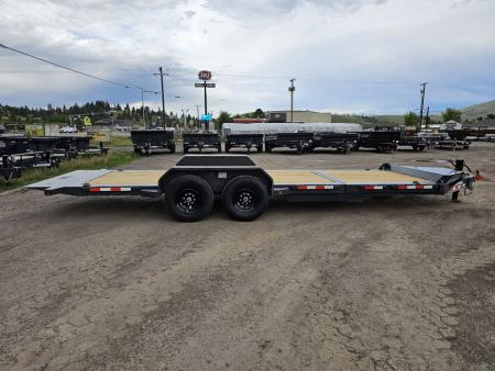 New 2027 Iron Bull 83"x22' 14k Tilt Deck Trailer