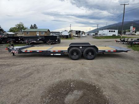New 2027 Iron Bull 83"x22' 14k Tilt Deck Trailer