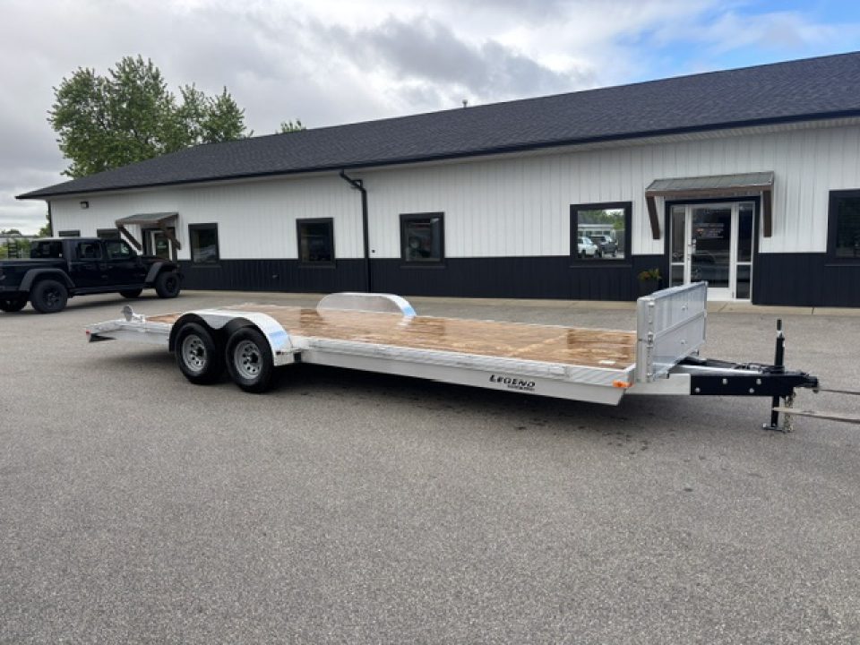 New 2026 LEGEND TRAILERS 7X24OCHTA52 10K ALUMINUM CAR HAULER