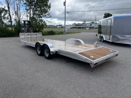New 2026 LEGEND TRAILERS 7X24OCHTA52 10K ALUMINUM CAR HAULER