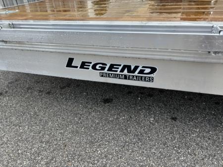 New 2026 LEGEND TRAILERS 7X24OCHTA52 10K ALUMINUM CAR HAULER