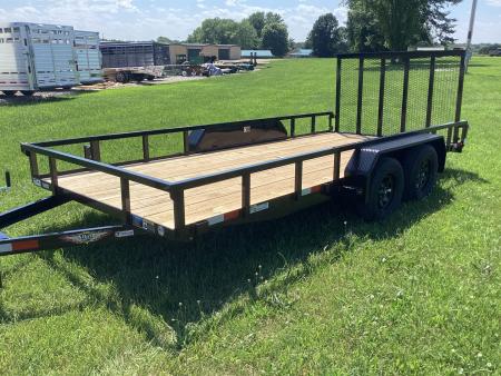 New 2026 H&H Trailers 82x16 Tandem Axle Utility Trailer, 7K