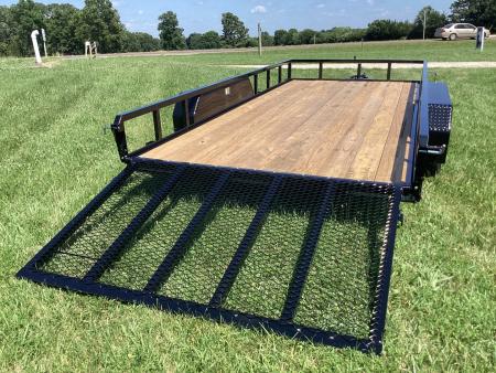 New 2026 H&H Trailers 82x16 Tandem Axle Utility Trailer, 7K