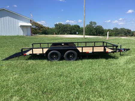 New 2026 H&H Trailers 82x16 Tandem Axle Utility Trailer, 7K