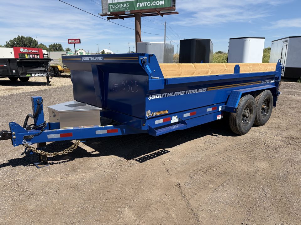 New 2026 Southland 7x14 16k Dump Trailer