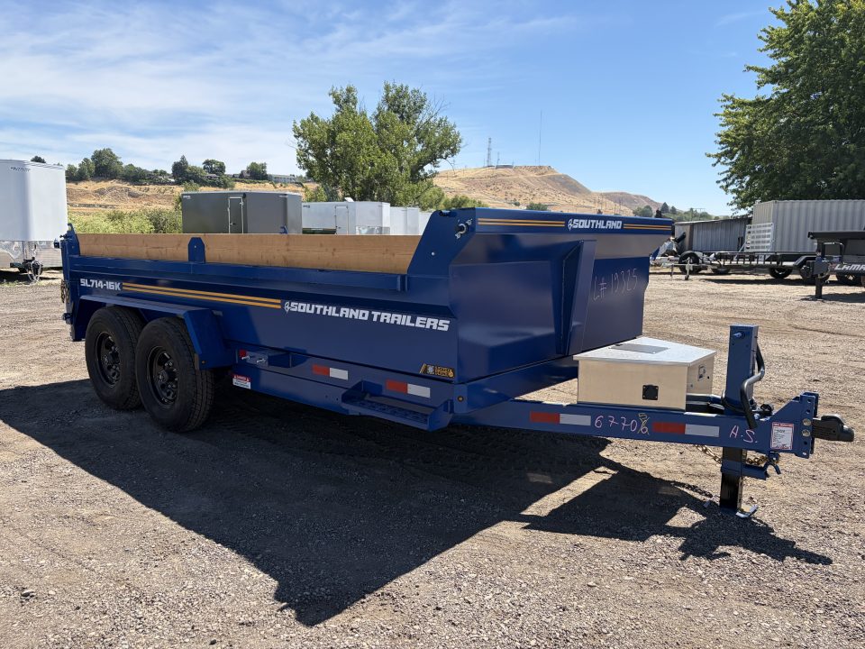 New 2026 Southland 7x14 16k Dump Trailer