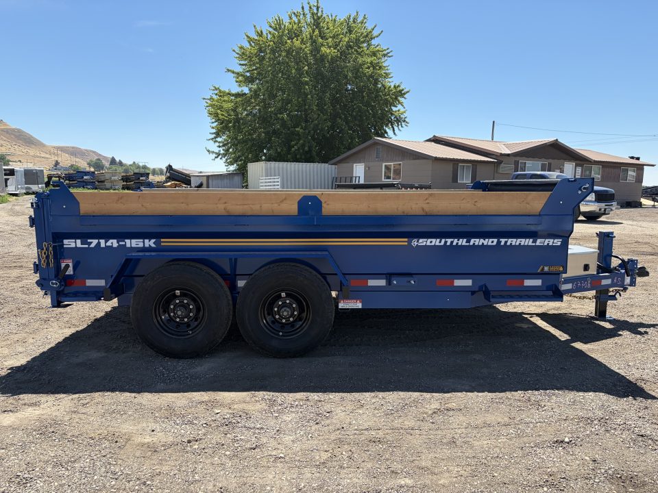 New 2026 Southland 7x14 16k Dump Trailer