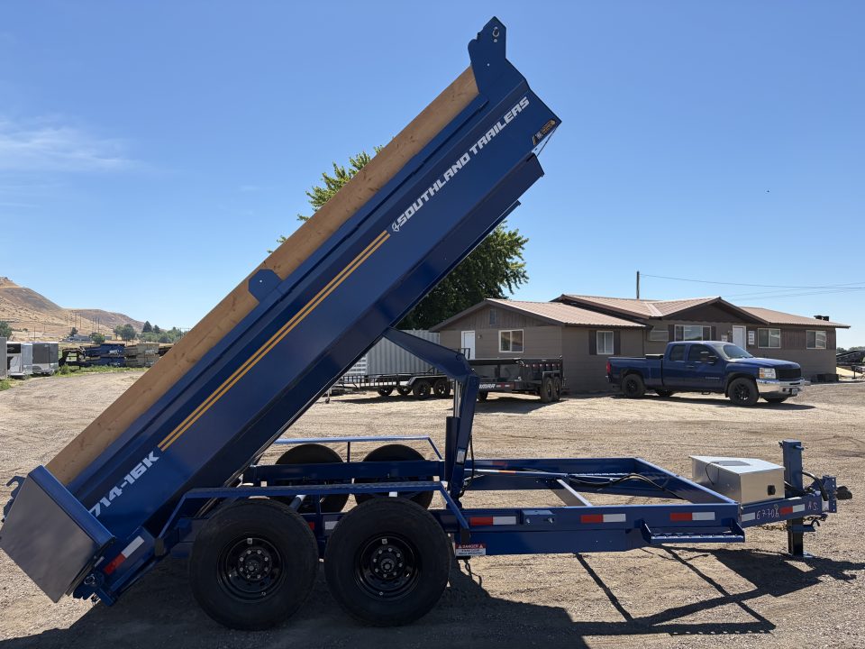 New 2026 Southland 7x14 16k Dump Trailer