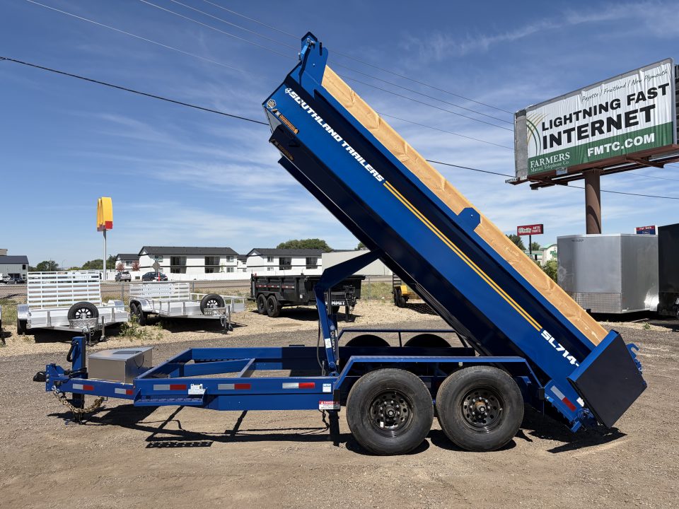 New 2026 Southland 7x14 16k Dump Trailer