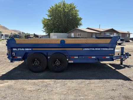 New 2026 Southland 7x14 16k Dump Trailer