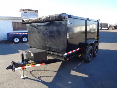 Used 2026 BIG TEX Trailers * 14LX-12 * 12Ft Tandem Axle 14k Dump Trailer W/ 4ft Sides