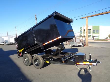 Used 2026 BIG TEX Trailers * 14LX-12 * 12Ft Tandem Axle 14k Dump Trailer W/ 4ft Sides