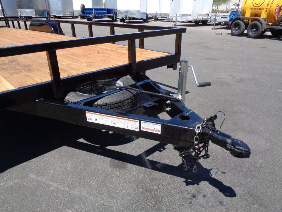 New 2027 Echo * EA-24-15T * 24Ft Tandem Axle 7K Utility Trailer W/ Side Ramps