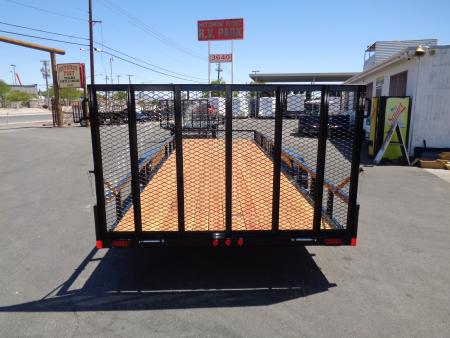 New 2027 Echo * EA-24-15T * 24Ft Tandem Axle 7K Utility Trailer W/ Side Ramps