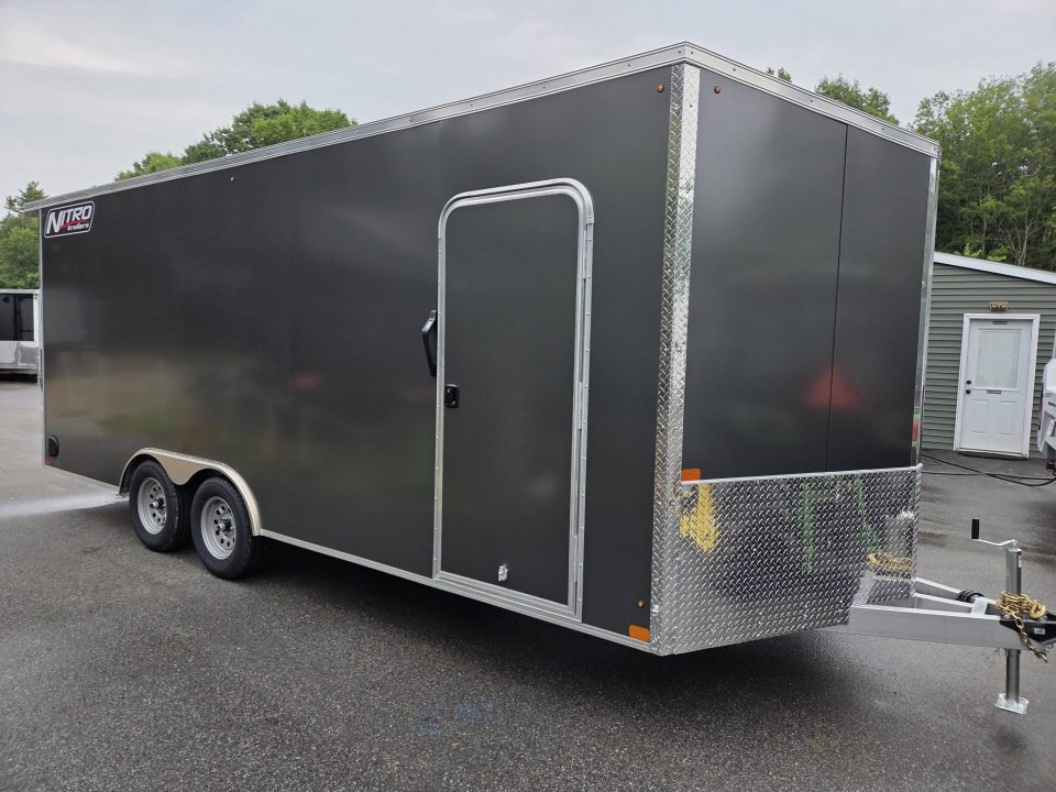 New 2026 Nitro 8.5x20 enclosed cargo trailer extra height with spoiler & torsion axles Cargo / Enclosed Trailer