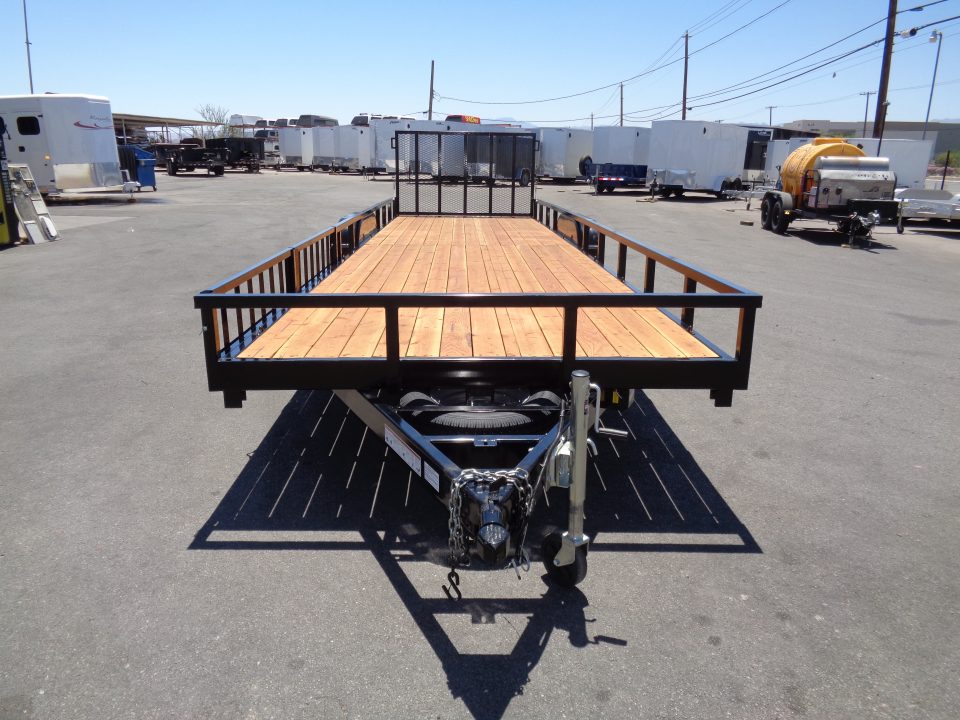 New 2026 Echo * EA-28-15T * 28Ft Tandem Axle 7K Utility Trailer w/ Side Ramps